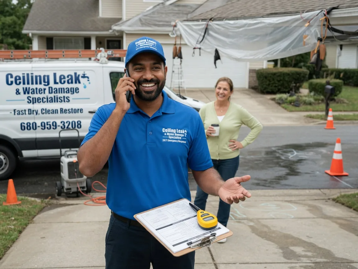 Ceiling Leak Cleanup Rock Island, WA FAQs
